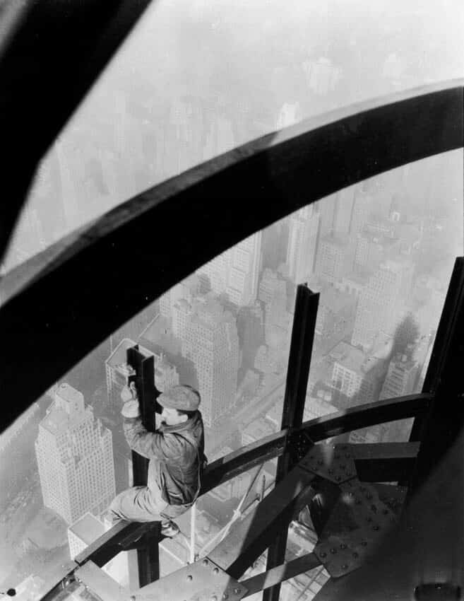 Segurança do trabalho nas obras do Empire State Building quase não existia