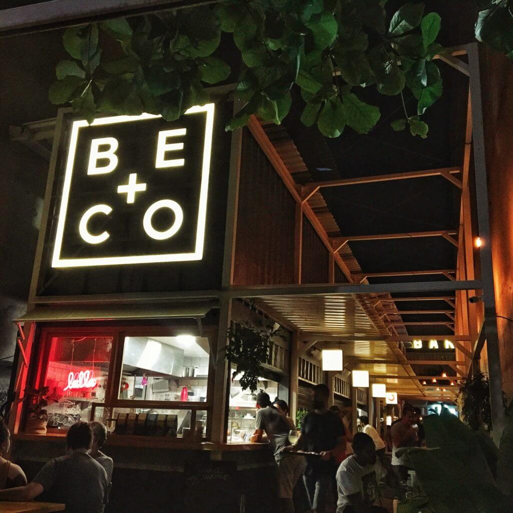 O food hub Be+Co faz sucesso no bairro Botafogo.