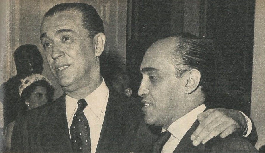 Oscar Niemeyer e Juscelino Kubitschek