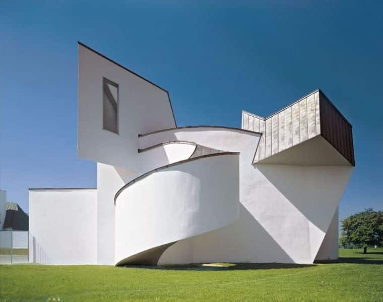 Vitra Design Museum e suas formas encantadoras.