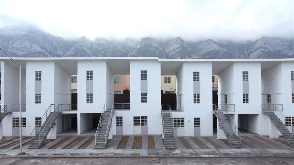 O projeto Habitação Monterrey o bairro de Santa Catarina, no México.
