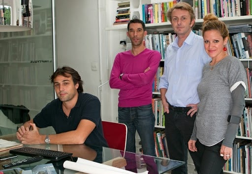 Grégory Bousquet, Guillaume Sibaud, Olivier Raffaëlli e Carolina Bueno.