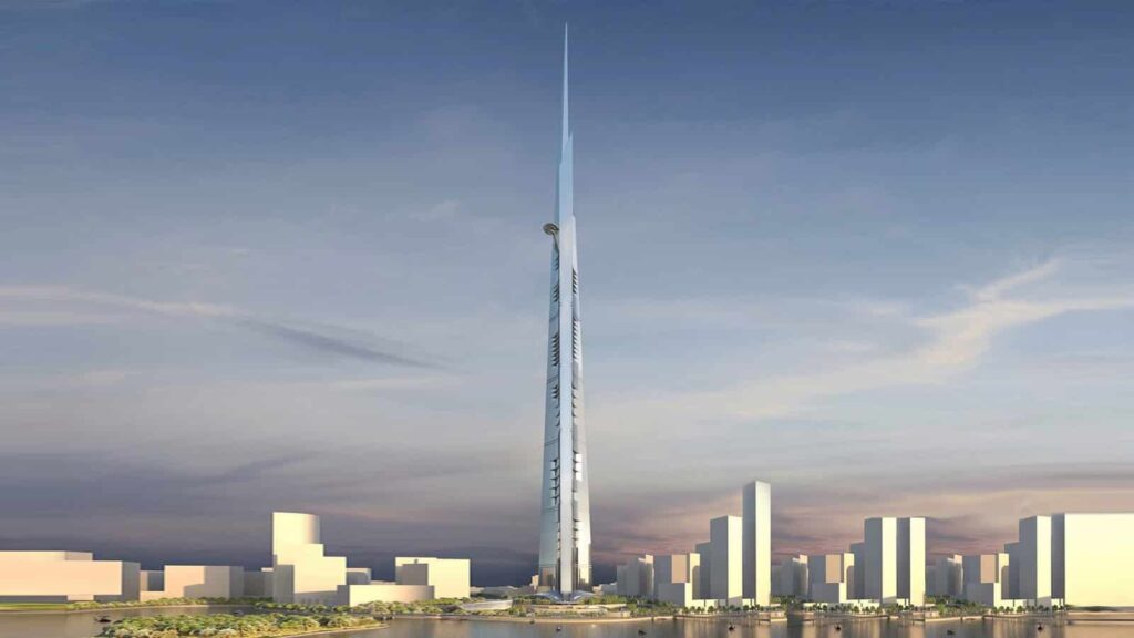 O Jeddah Tower será primeiro arranha-céu com um quilômetro de altura.
