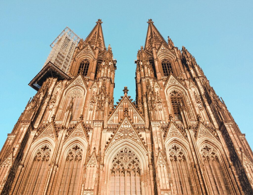 Catedral de Colônia uma arquitetura gótica.