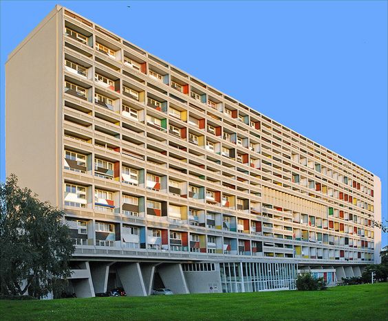 Unité d’Habitation, projetado por Le Corbusier.