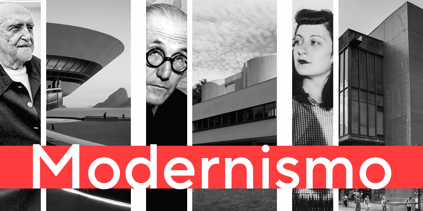 ícones do modernismo.