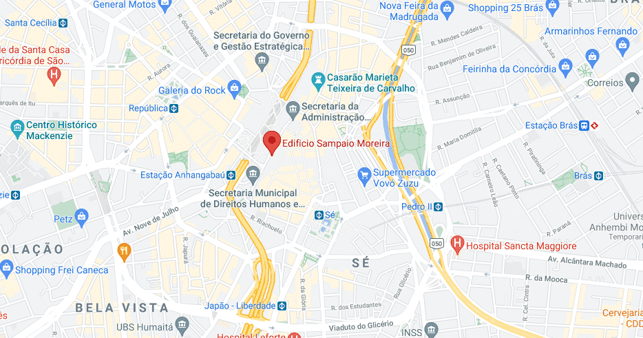 Mapa Edifício Sampaio Moreira
