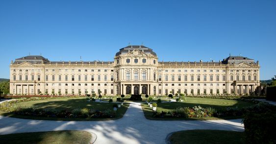 Palácio de Würzburg, um representante do Rococó alemão