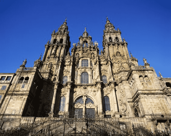Fachada Catedral de Santiago de Compostela.