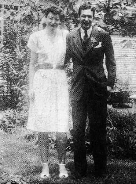 Jane Jacobs e seu marido Robert Hyde Jacobs Jr.